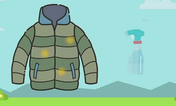 羽绒服怎么去油渍