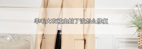 羊毛大衣被虫蛀了该怎么修复