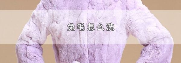 兔毛怎么洗