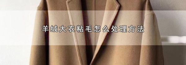 羊绒大衣粘毛怎么处理方法
