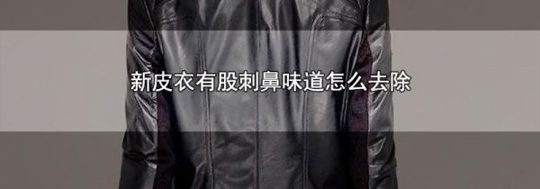新皮衣有股刺鼻味道怎么去除