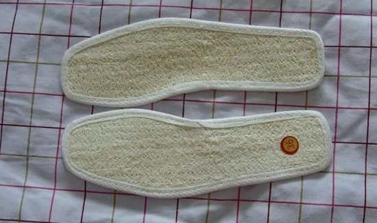 丝瓜络怎么做成鞋垫