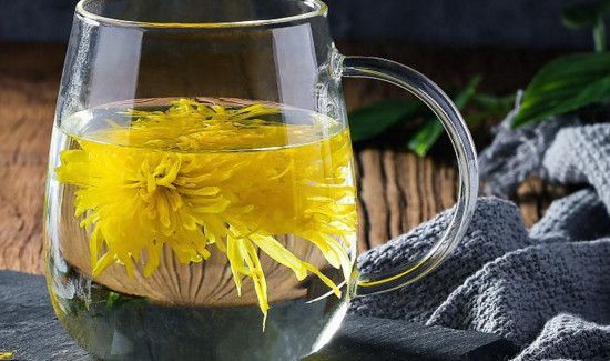 菊花茶能和绿茶一起泡吗