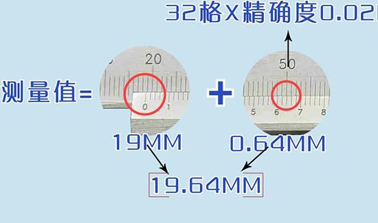 游标卡尺的读数方法