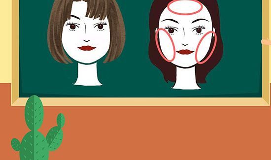 方脸适合什么发型