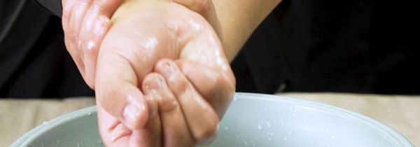 正确的洗手方法