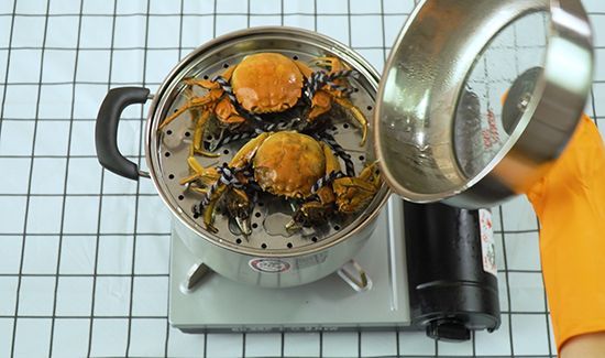 螃蟹蒸多久