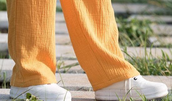 穿帆布鞋配什么裤子