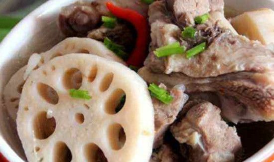 羊排能和莲藕一起炖吗