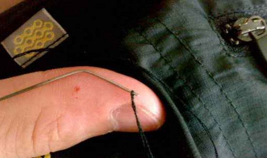 雪纺衣服抽丝怎么办