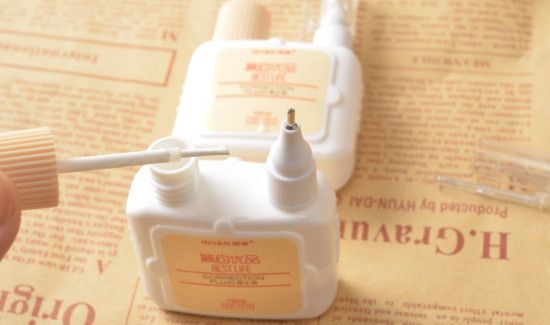 修正液挤不出来