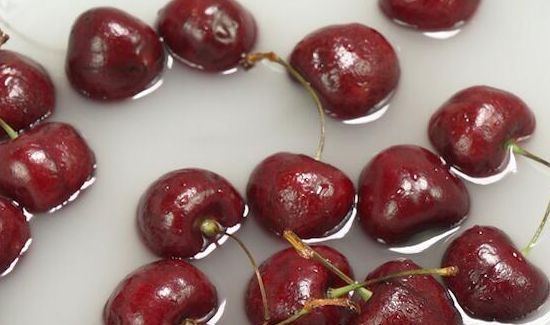 洗车厘子的正确方法