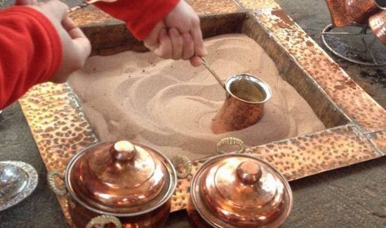 土耳其沙子咖啡原理