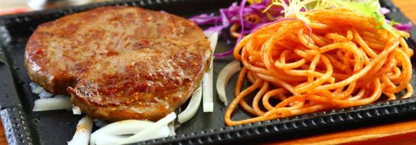 牛排的吃法的手势图