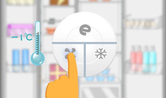 海尔冰箱温度调节