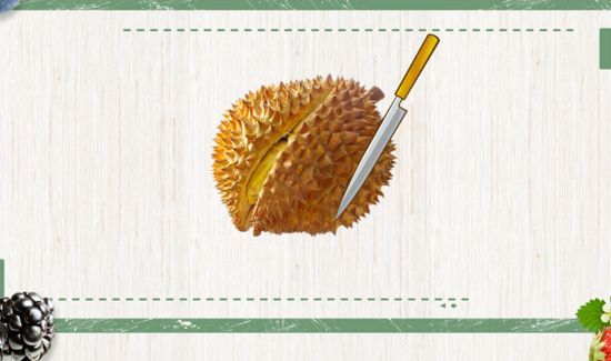 榴莲怎么开
