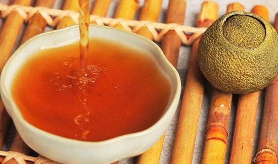 小桔柑普洱茶的功效