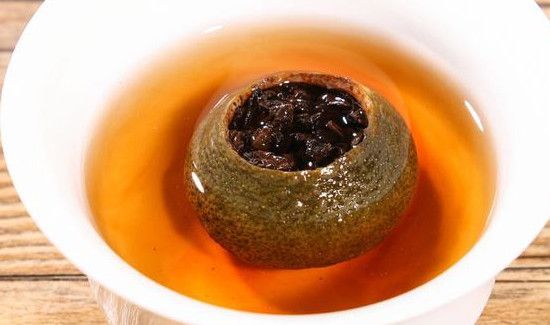 小桔柑普洱茶的功效