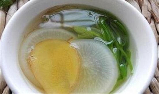 白萝卜葱白煮水的禁忌