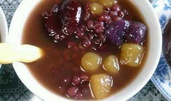 红豆红薯粥的功效