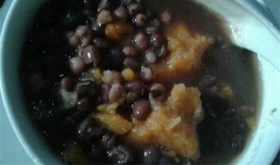 红豆红薯粥的功效