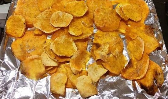 烤箱烤的薯片不脆