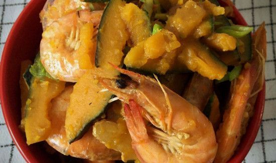 虾可以和南瓜一起吃了怎么办