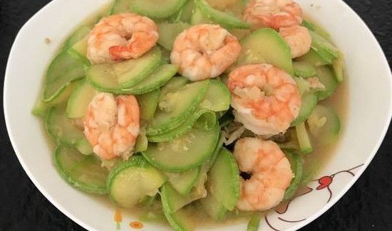 西葫芦和虾能一起吃吗