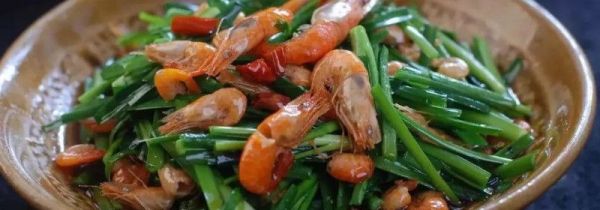 韭菜和虾可以一起一起吃吗