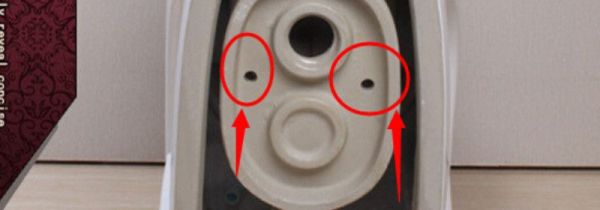 马桶两个孔怎么堵图解