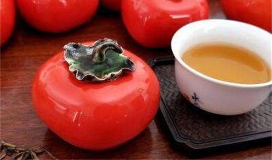 柿子和茶水能一起吃了怎么办
