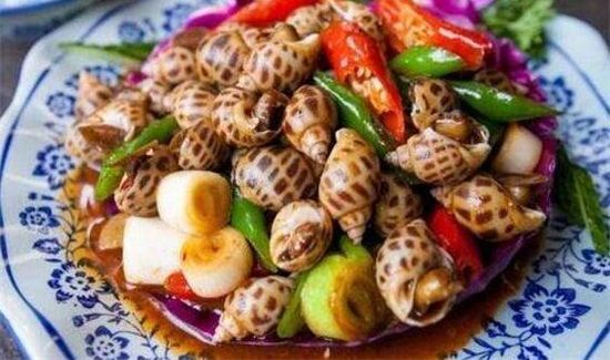 海螺紫色的能不能吃