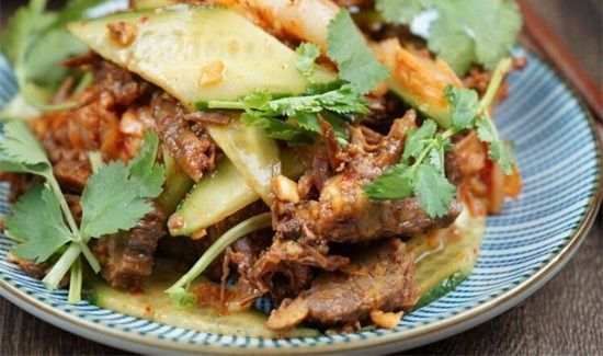 牛肉能和黄瓜一起吃吗