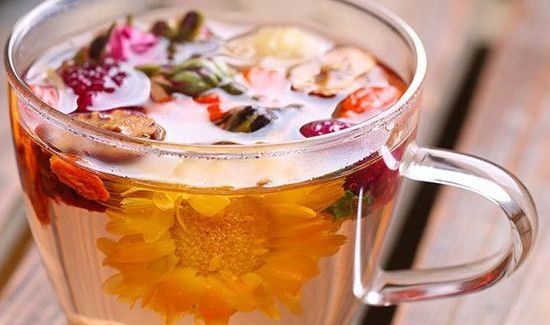 桂花玫瑰花菊花枸杞可以一起泡茶吗?