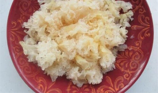 银耳中间的黄心能吃吗