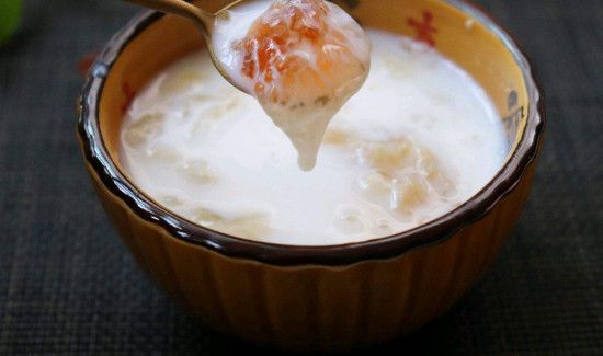 桃胶在电饭煲煮要按什么