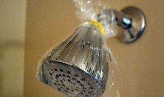 清洗淋浴喷头可以用黑醋吗