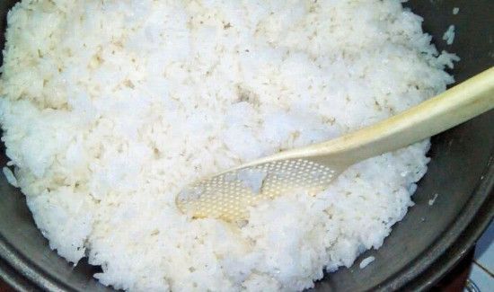 炒饭米饭松散小技巧