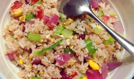 炒饭米饭松散小技巧