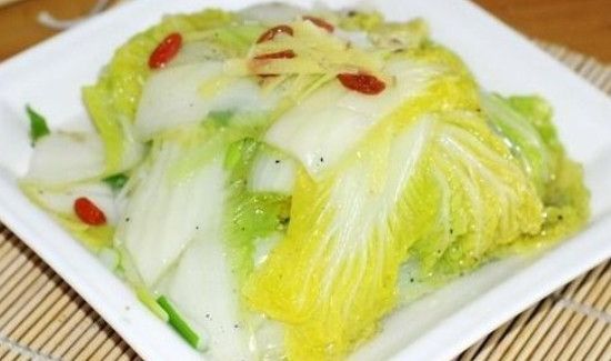 炒白菜窍门