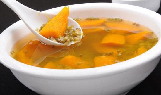 南瓜与绿豆可以同食吗