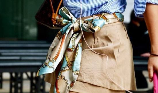 丝巾对女人的意义