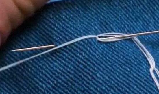 衣服怎么缝针看不见线