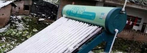 太阳能冻了怎么办,太阳能解冻小窍门