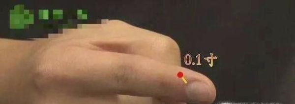 商阳穴穴位位置图及作用