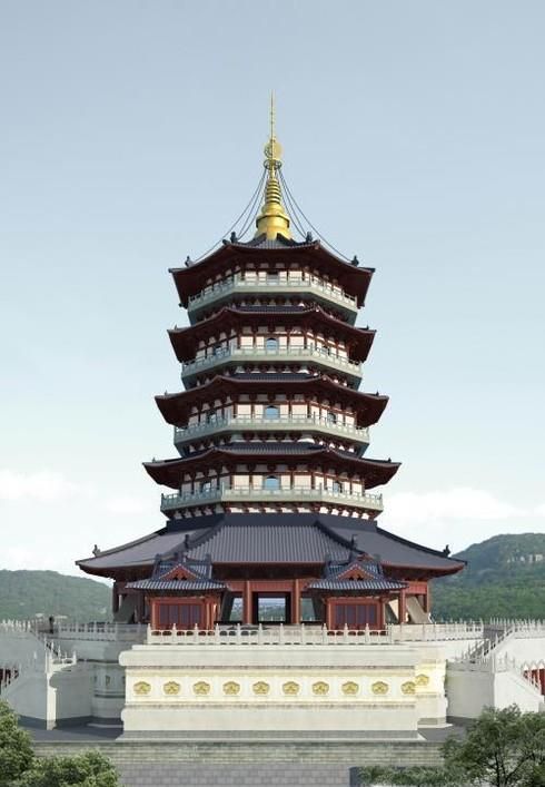 雷峰塔怎么倒的