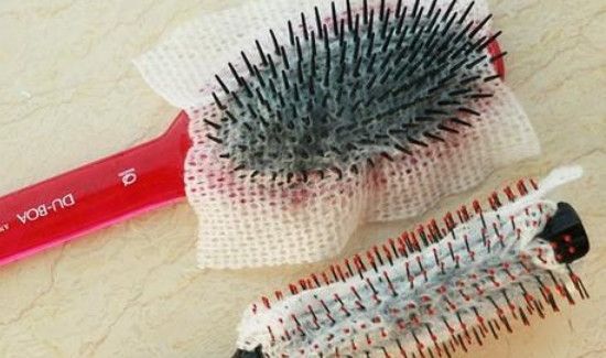 梳子头发怎么去掉