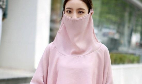 围巾怎么变防晒衣