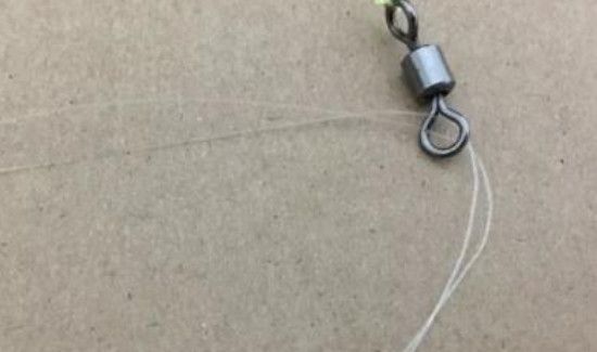 钓大鱼子线与八字环的绑法