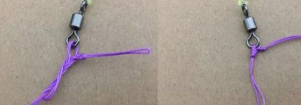 钓大鱼子线与八字环的绑法